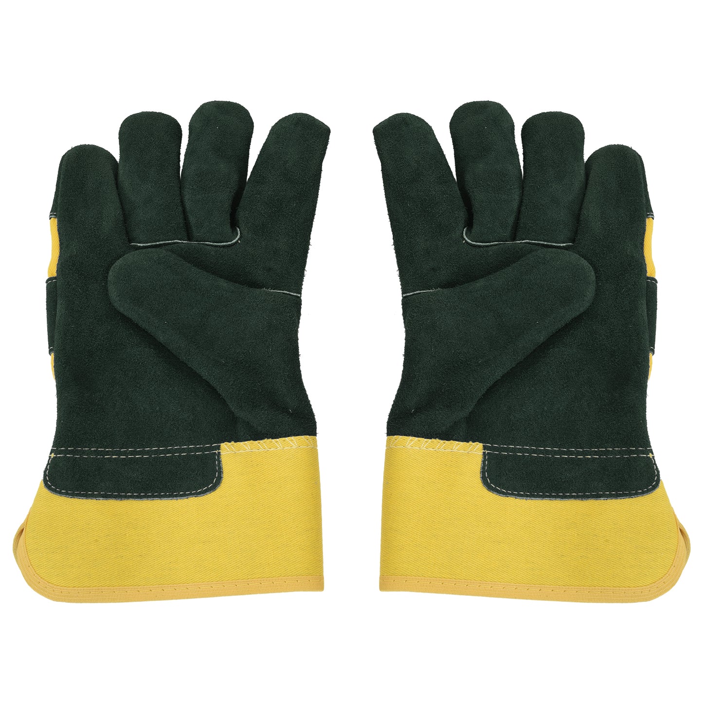 Leather Working Gloves Green MPS102