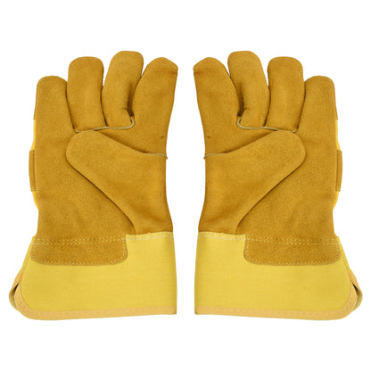 Leather Working Gloves Yellow MPS103