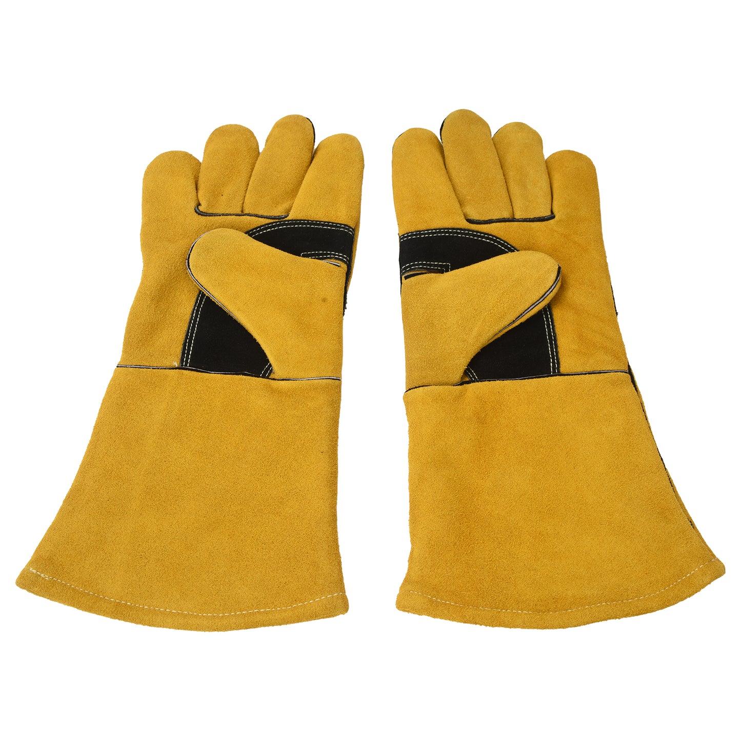 Fire Resistant Welding Gloves With Reinforced Yellow – MPS-022