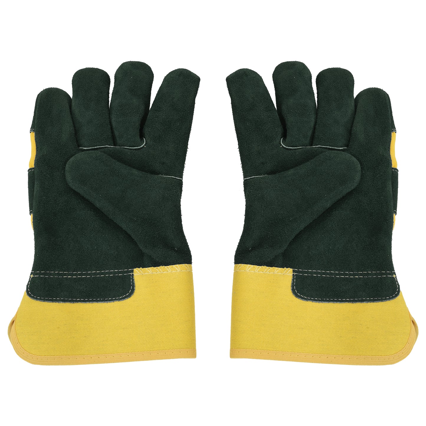 Leather Working Gloves Green MPS102