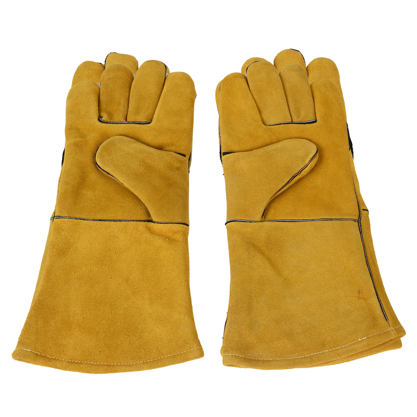 Leather Welding Gloves Yellow MPS-032