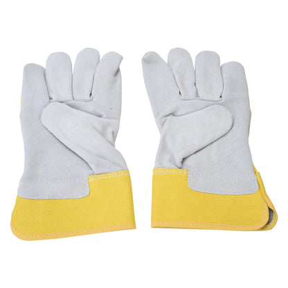 Leather Working Gloves Grey MPS104