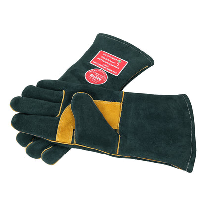 Fire Resistant Welding Gloves With Reinforced Green – MPS023