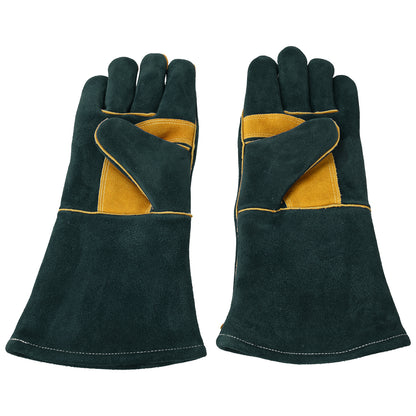 Fire Resistant Welding Gloves With Reinforced Green – MPS023