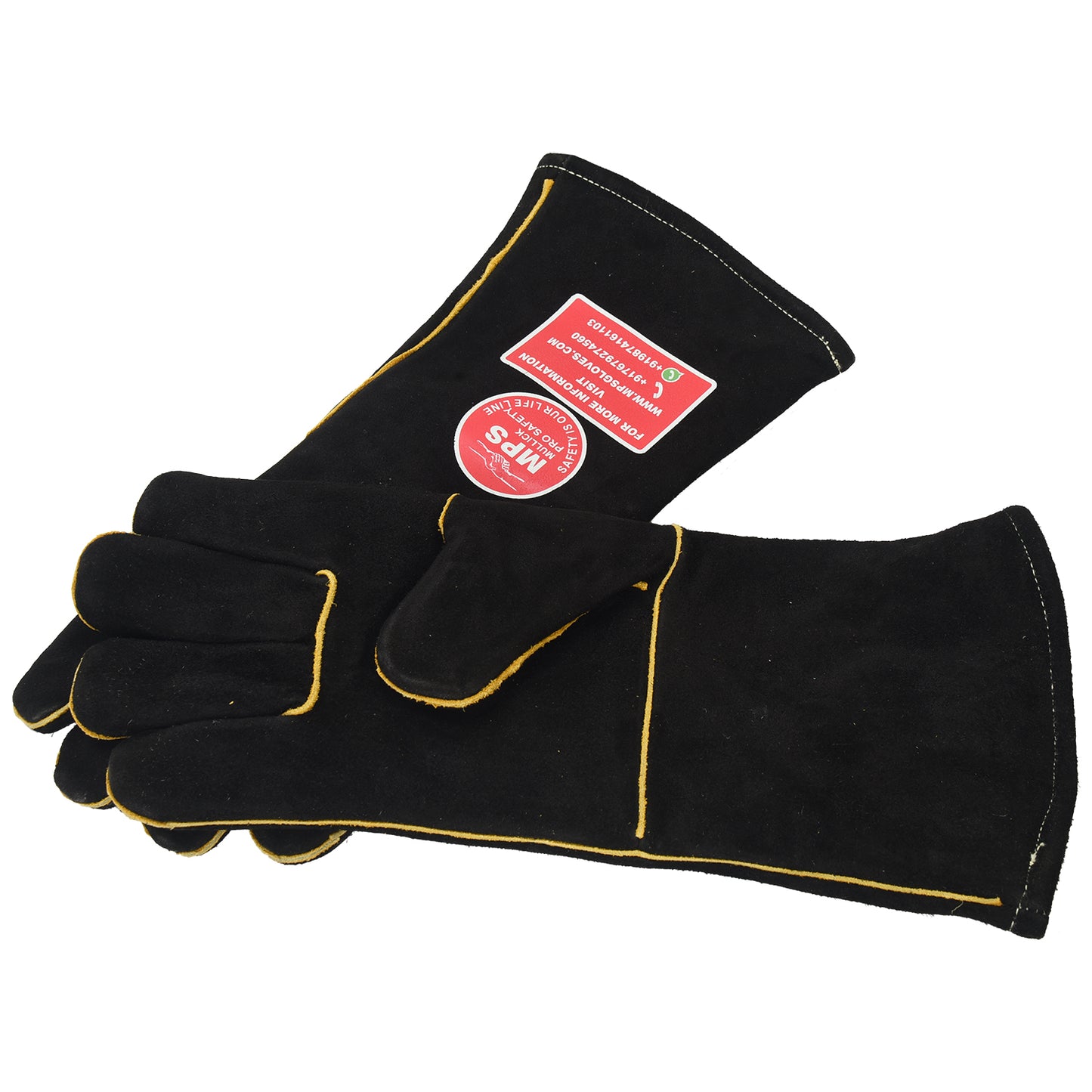 Leather Welding Gloves Black MPS-030