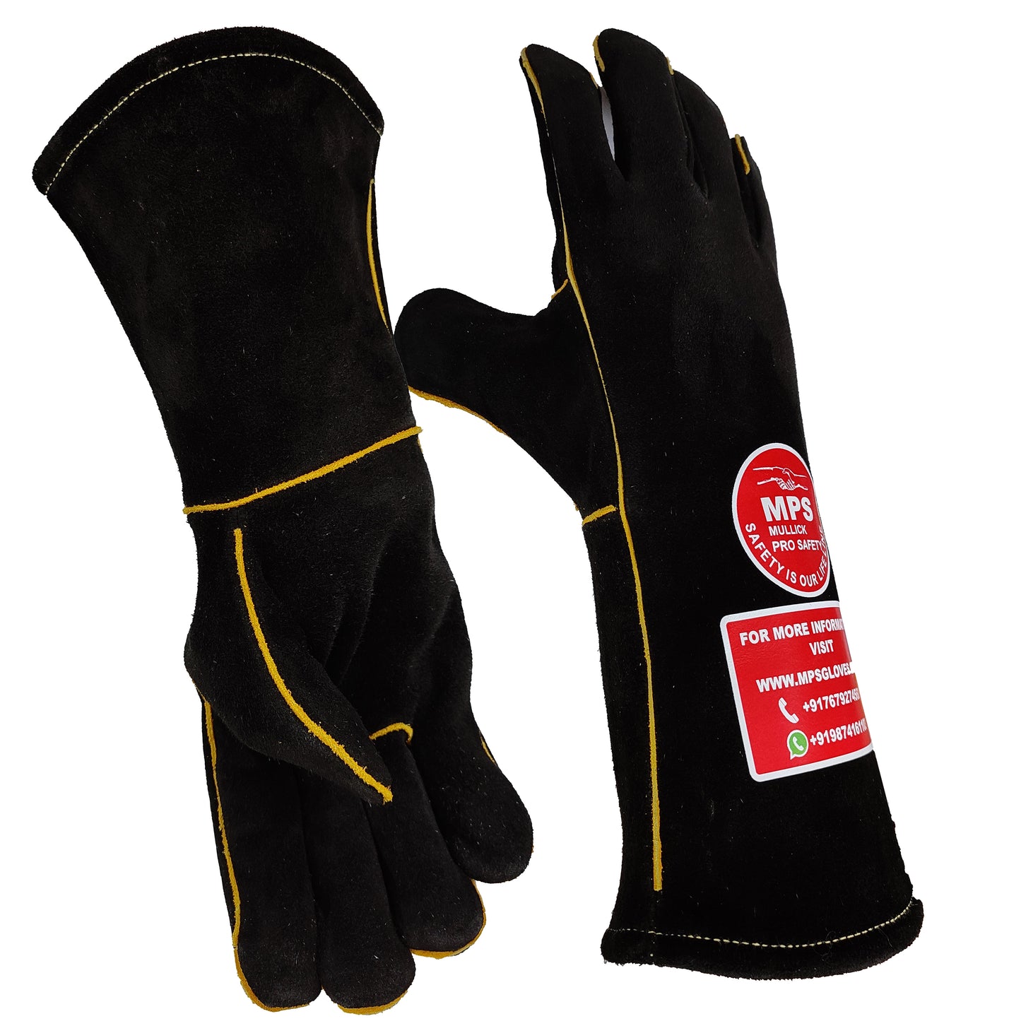 Leather Welding Gloves Black MPS-030