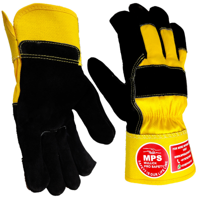 Leather Working Gloves Black MPS100