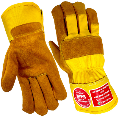 Leather Working Gloves Yellow MPS103