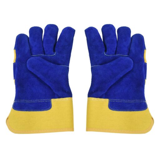 LEATHER WORKING GLOVES GREEN MPS101
