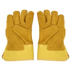 LEATHER WORKING GLOVES YELLOW MPS103