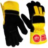 LEATHER WORKING GLOVES BLACK MPS100